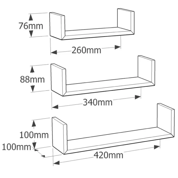 Set rafturi modulare FUS 1